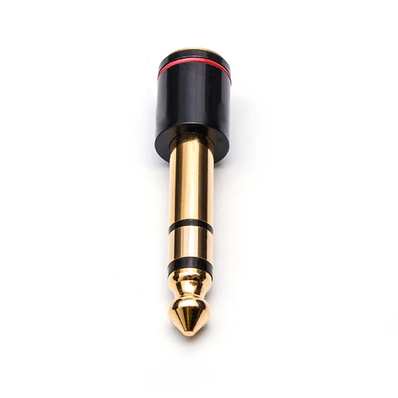 6.35mm 1/4 남성형 커넥터에서 3.5mm 1/8 여성형 커넥터로 변환하는 스테레오 헤드폰 어댑터 오디오 잭 어댑터 AUX 케이블 헤드폰용
