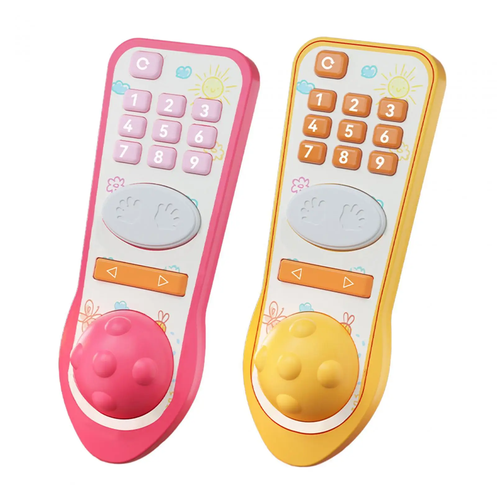 Musical TV Remote Control Toy Baby Musical Toys for 6 to 12 Months Toddler