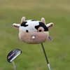 New Cow Animal Golf Headcover for Driver,Fairway Hybrid for Men and Wmen's Golfer Mascot Novelty Cute Gifts 5