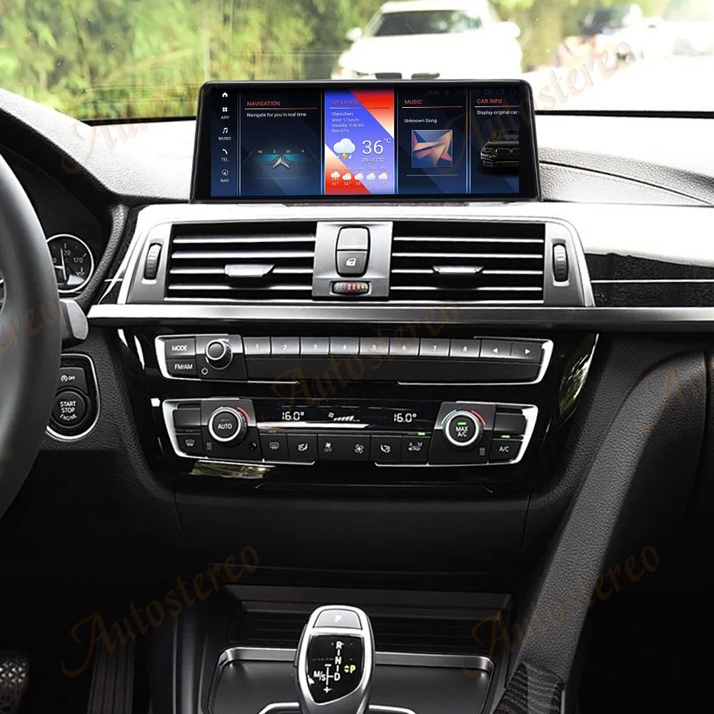 8.8 Android 14 ID9 Car Radio Carplay Screen For BMW 3 Series F30 F31 4 F32 F34 F