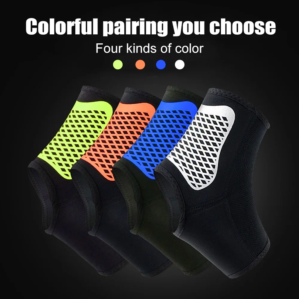 1Pc Sports Ankle Support Socks for Cycling Running Basketball Football Fitness