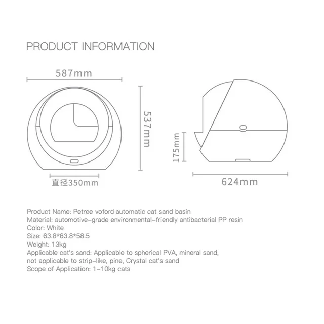 고양이 쓰레기 관리의 혁명: 자동 스마트 고양이 쓰레기 상자