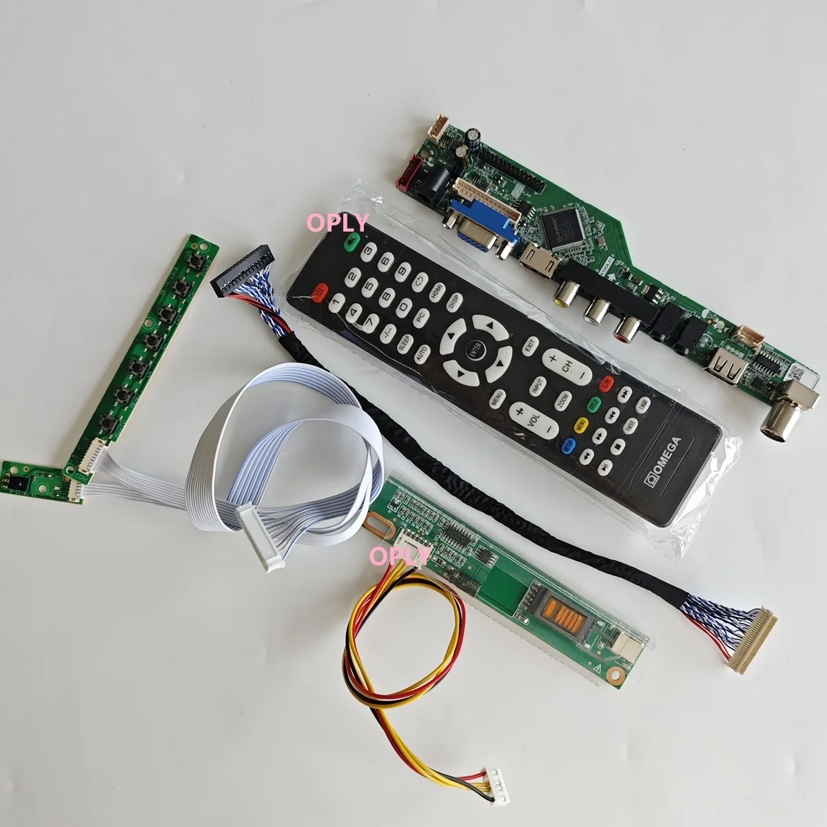 TV AV card Controller Board for LP154W01 1280*800 15.4 inch HDMI ...