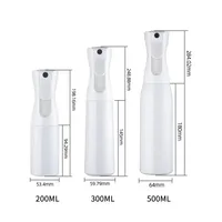 200/300/500ml High Pressure Spray Bottles Refillable Bottles Continuous Mist Watering Can Automatic Salon Barber Water Sprayer 6