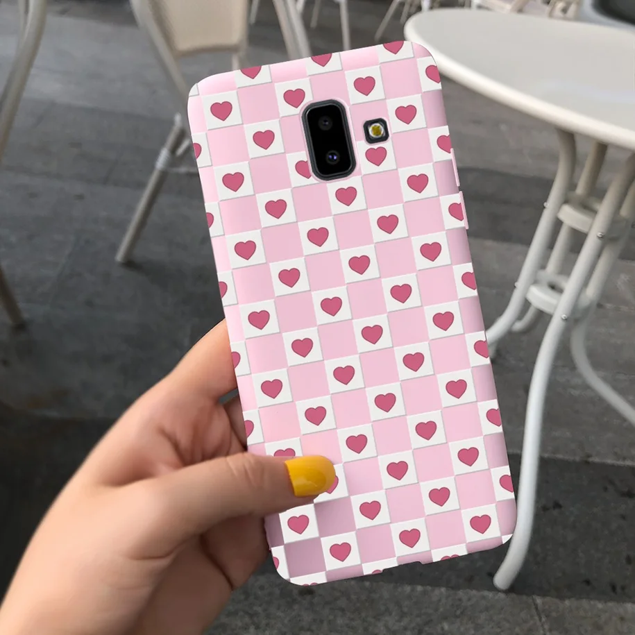 Butterfly Design Soft Protective Phone Case Bumper for Samsung Galaxy J6 Plus