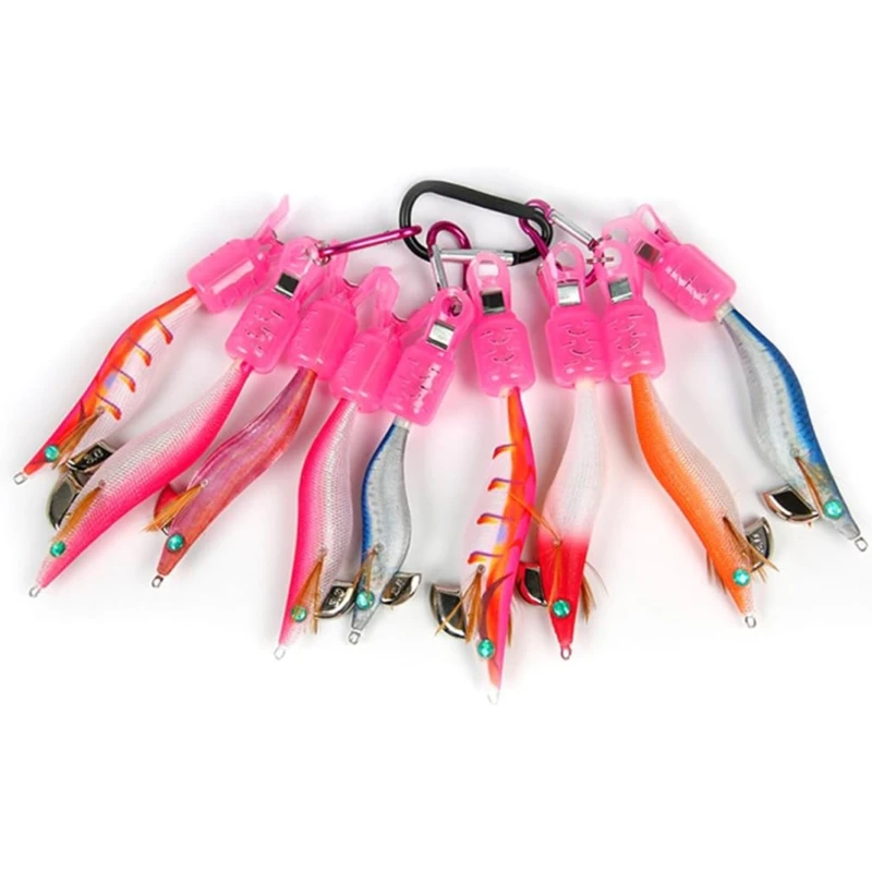 13-Piece Squid Jig Hook Protector Set – Safety Caps for Fishing Hooks and Lures