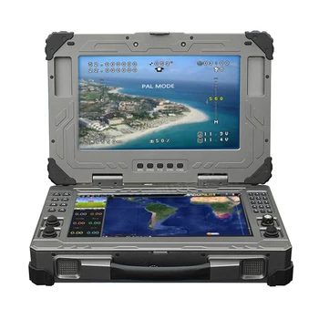 Mugin 13.3″ Portable Dual Screen Ground Control Station For UAV Model Aircraft Enthusiasts FPV Drone RC Plane Airplane Accessory