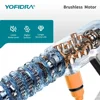 YOFIDRA Brushless 200Bar Car Washer Electric High Pressure Washer Water Gun 6IN1 Cordless Cleaning Garden For Makita 18V Battery 4