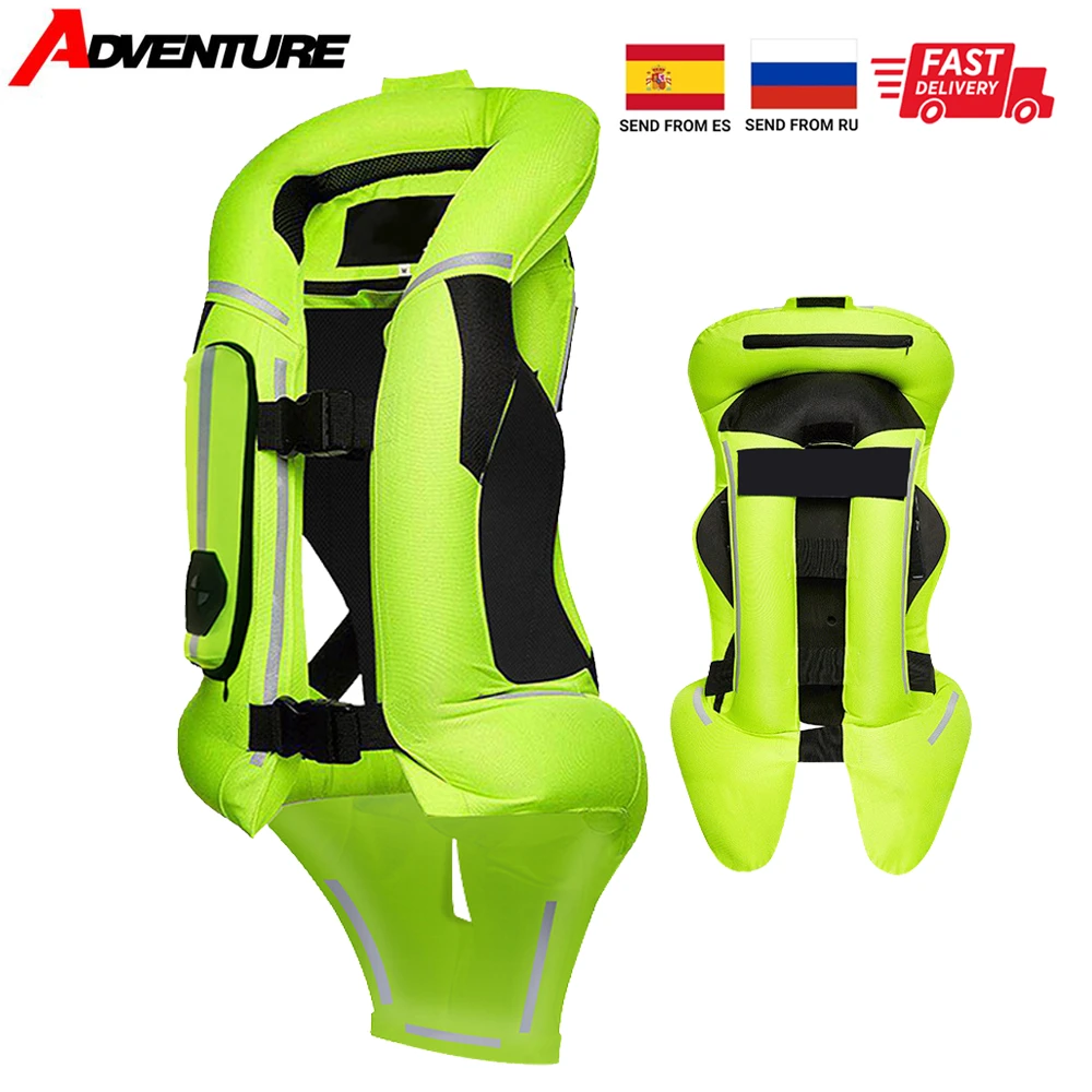 New Airbag Vest Motorcycle Racing Advanced Air Bag Waterproof System