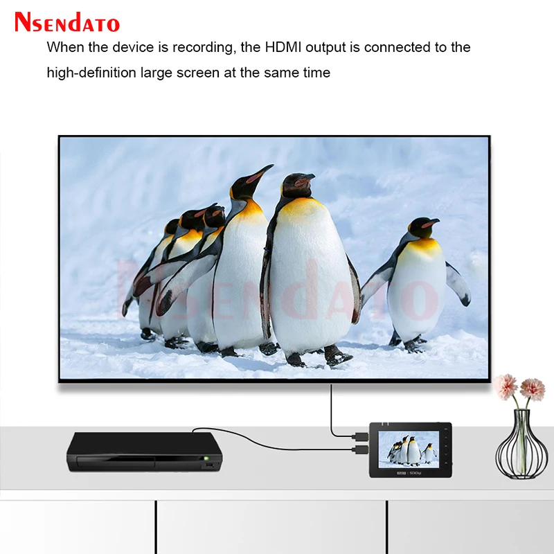 Ezcap279 HDMI SDI Video Recorder Capture to Micro SD Card Box 1080P 60fps HDMI SDI Game Video Capture For Live Broadcast Stream