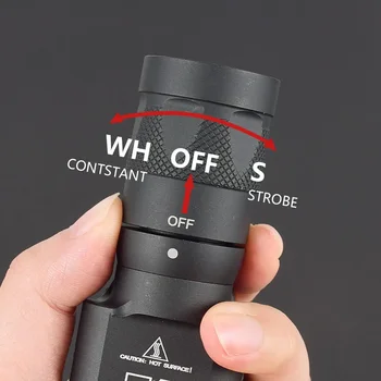 Tactical Surefir X300 X300U X300UH-B XH35 Pistol X300V Scout Light Weapon Gun Light Lanterna Rifle Strobe Flashlight Hunting 6