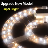 LED Panel Light 220V-240V Ceiling Light LED Module 24W-120W Round Ring Replacement LED Light Board for Indoor Ceiling Lighting 2
