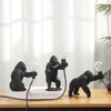 King Kong Gorilla Animal Table Lamp Indoor Resin Decoration Small Night Lamp Creative Crafts Gorilla Table Decor Lamp 5