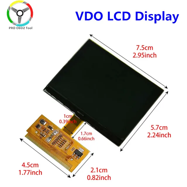 4uds. Pantalla LCD Monitor de alta definición para automóvil para Audi A3  A6 TT (A3 A6)