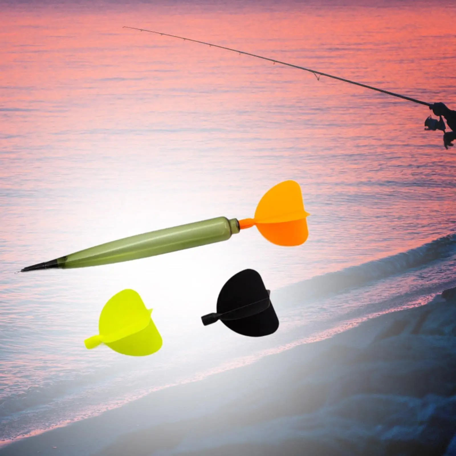 Fishing Marker Buoy Portable High Visibility for Canoe Water Sports Swimming