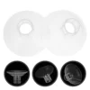 2 Pcs Breast Pump Pads Pumps Parts Reusable Accessories Silica Gel Women Women's Silicone Replacements 4