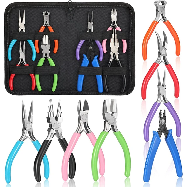 Jewelry Making Tool Kits Pliers Set  Diy Jewelry Making Plier Set - Diy  Jewelry - Aliexpress