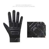 Kids Tactical Gloves Cycling Knuckle Protection Boys Girls Full Finger Gloves Anti-Slip Children Climbing CamouflageGloves 2