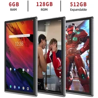 2025 New 10.1 Inch Android Tablets Octa Core 6GB RAM 128GB ROM Google Play Dual SIM WiFi 4G LTE Network AI Speed-up Tablet PC 2