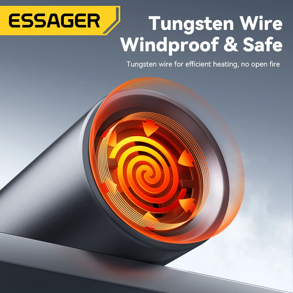 Essager TypeC Mini Cigarette Lighter Tungsten Wire Blowing Safety and Energy Saving Without Charging Can Be Carried On The Plane