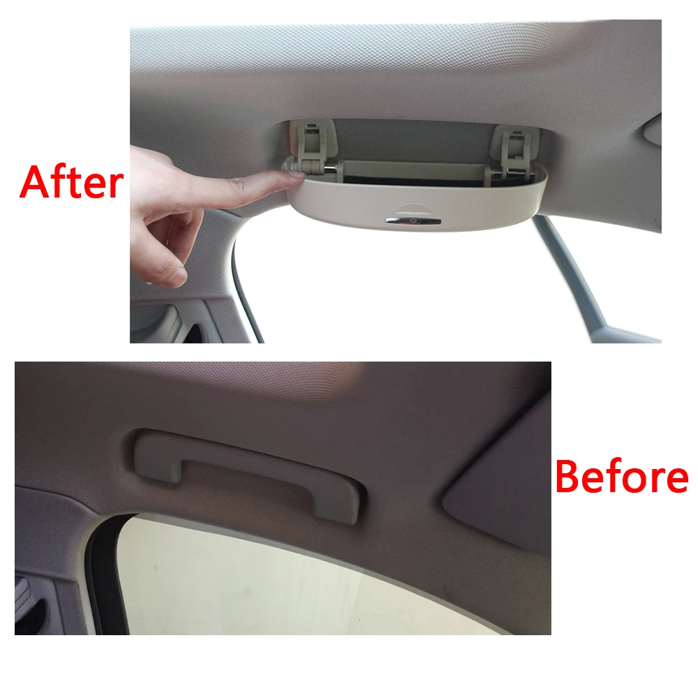 Generic Car Glasses Case Auto Sun Visor Glasses Holder Sunglasses Clip Universal For Mercedes Benz Maybach 248523282