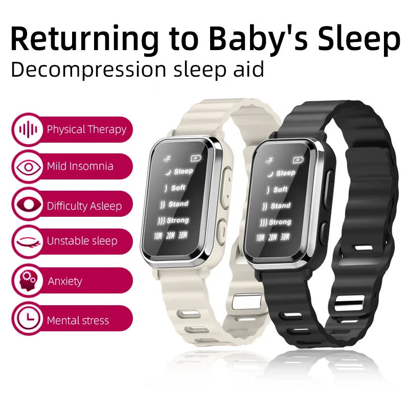 

Smart Device Fast Sleeping Sleep Aid Wristband Watch Improve Anti-anxiety Insomnia Hypnosis Machine Pressure Relief Effectively