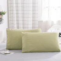 Taie d'Oreiller Confortable et Douce pour Chambre à Coucher, Insertion Non Incluse, 2 Pièces 4