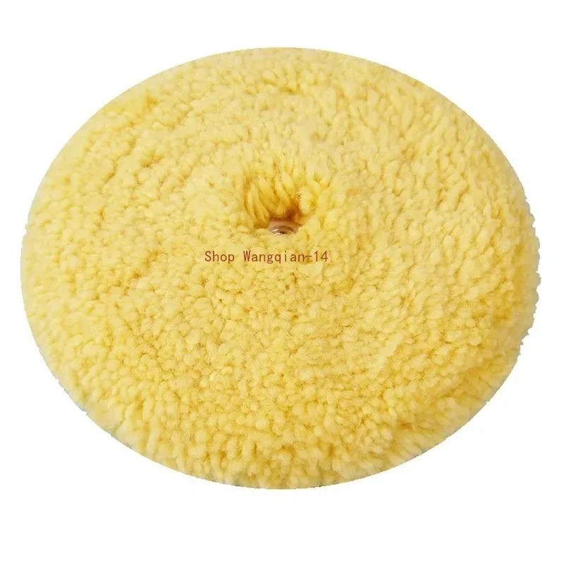 Wool Polishing Wheel 1PC 3m05705 Yellow Double-sided Polished Wool Ball Lock Screw Wax Scratch Coarse Wax Tray