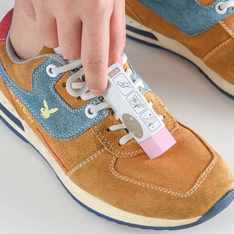 Cleaning Eraser Suede Sheepskin Matte Leather and Leather Fabric Care Shoes Care Cleaner Sneakers Cleaner Brush