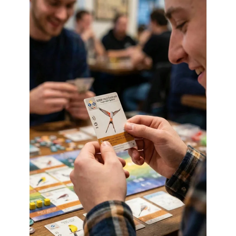 1PC Wingspan 영어 버전 보드 게임 카드, Stonemaier Games의 전략 게임, 2-4인용, 가족 파티 게임, Hummingbird Th