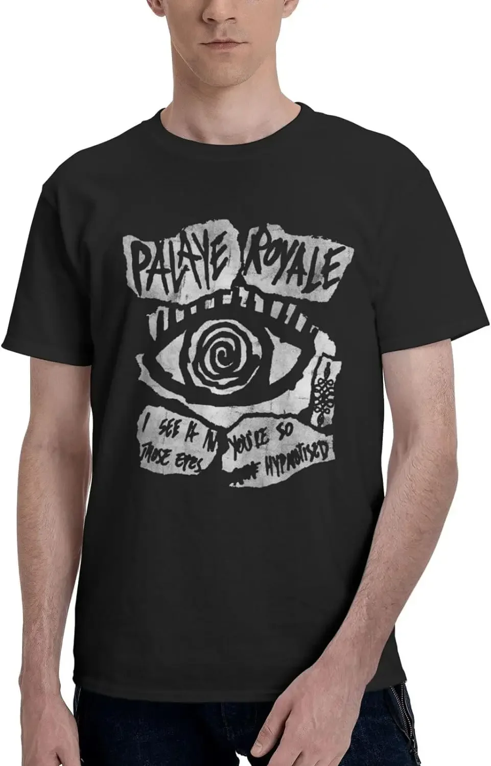 2024 Palaye Royale Aldult модные футболки музыкальный Тур 2024 мужская повседневная рубашка