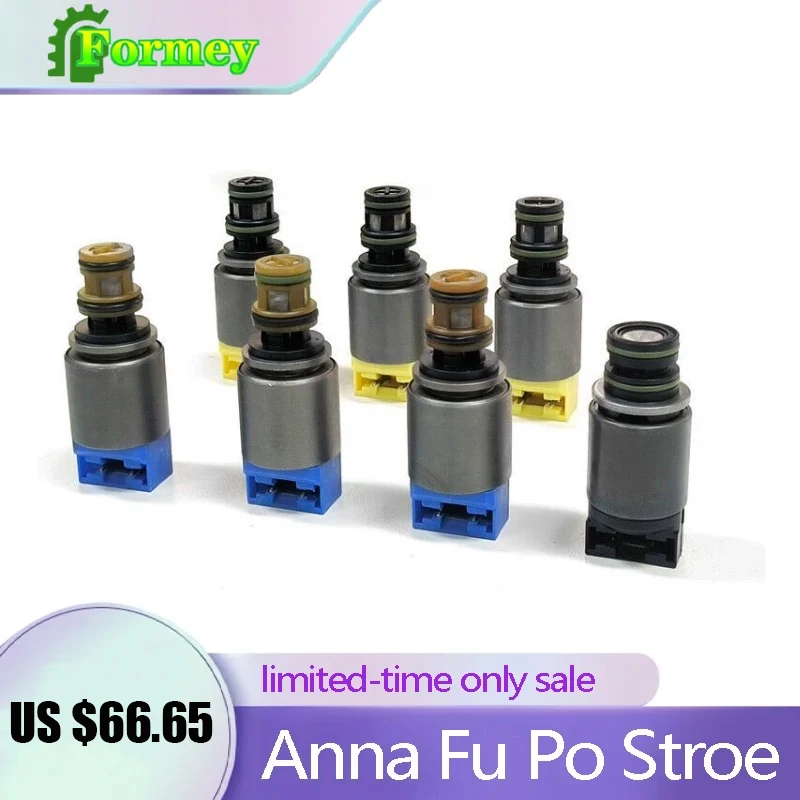 Kit De 7 Solénoïdes De Transmission - Compatible 6HP19 6HP21 6HP26 6HP28 - Réf. 1068298044