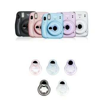 Specchio per selfie adatto per Fujifilm Mini11 Fotocamera a pellicola istantanea Jelly Color Obiettivo per selfie 5 opzioni di colore disponibili