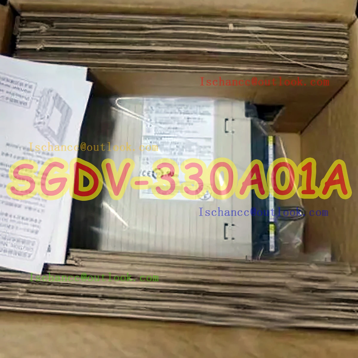 새로운 SGDV-330A01A AC 서보 드라이버 오리지널 포장 빠른 배송