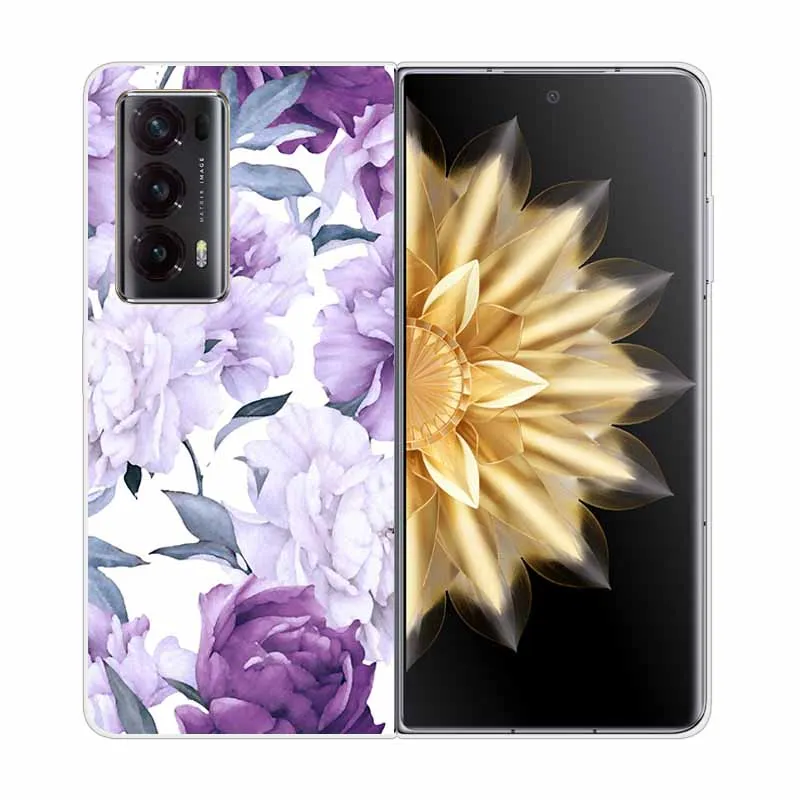 Elegant Marble Design Transparent Hard Case