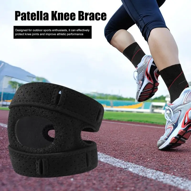2025 Professional Sports Knee Brace Patella Strap Wide Usage For Activities Knee Brace Anti-collision Sponge Adjustable Buckle