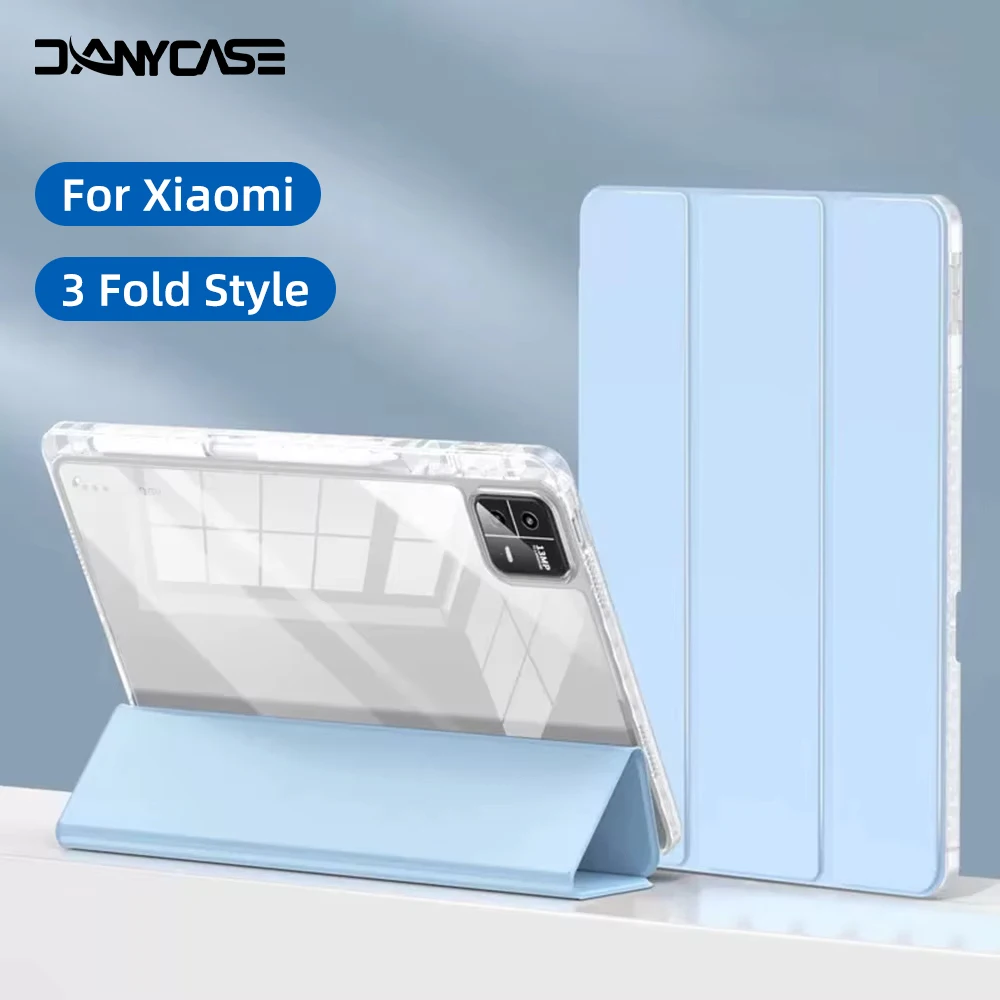 Para xiaomi pad 6 funda mi pad 5 11 pulgadas MiPad 5 6 Pro 11 pulgadas funda transparente para mi pad 7 7 Pro 11,2 pulgadas funda protectora de TPU