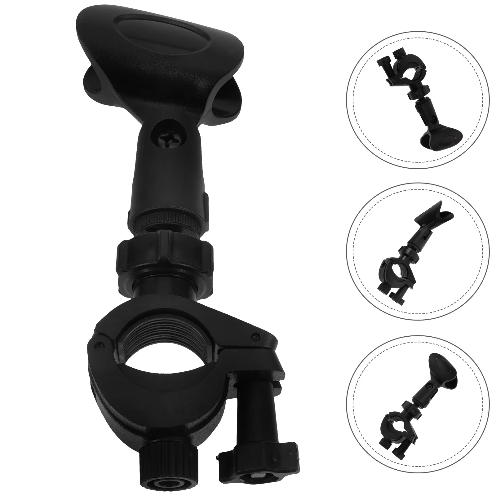 

Microphone Clip Mic Holder Clip Wireless Mic Holder Rotation Microphone Clip