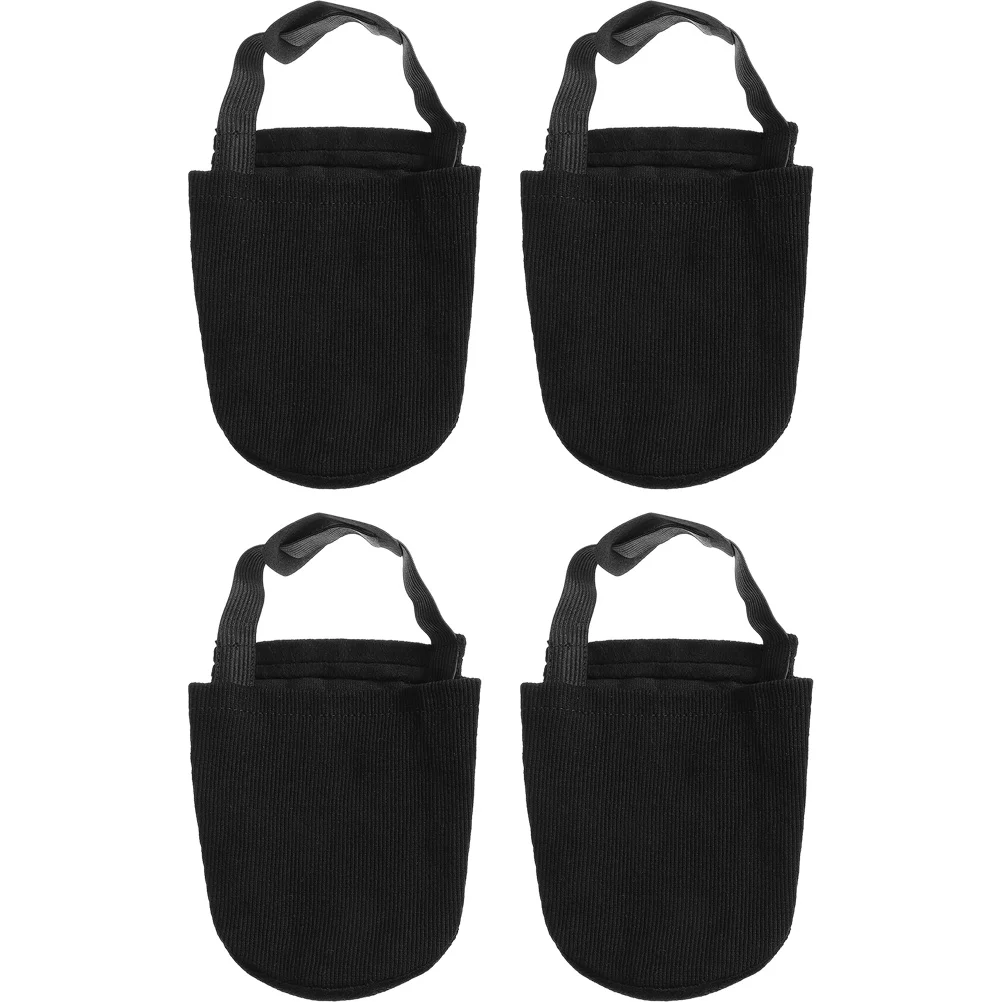 2 Pairs Sports Bowling Shoes Covers Wear-resist Slider Sports Tool Equipment Sliders Sliding Cotton Slipping Mat