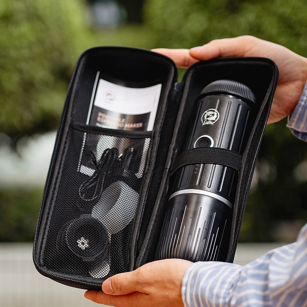 Coffee Grinder Bag Portable Coffee Maker Case Manual Coffee Grinder Bag Carrying Storage Case Waterproof Travel Bag Protection 6