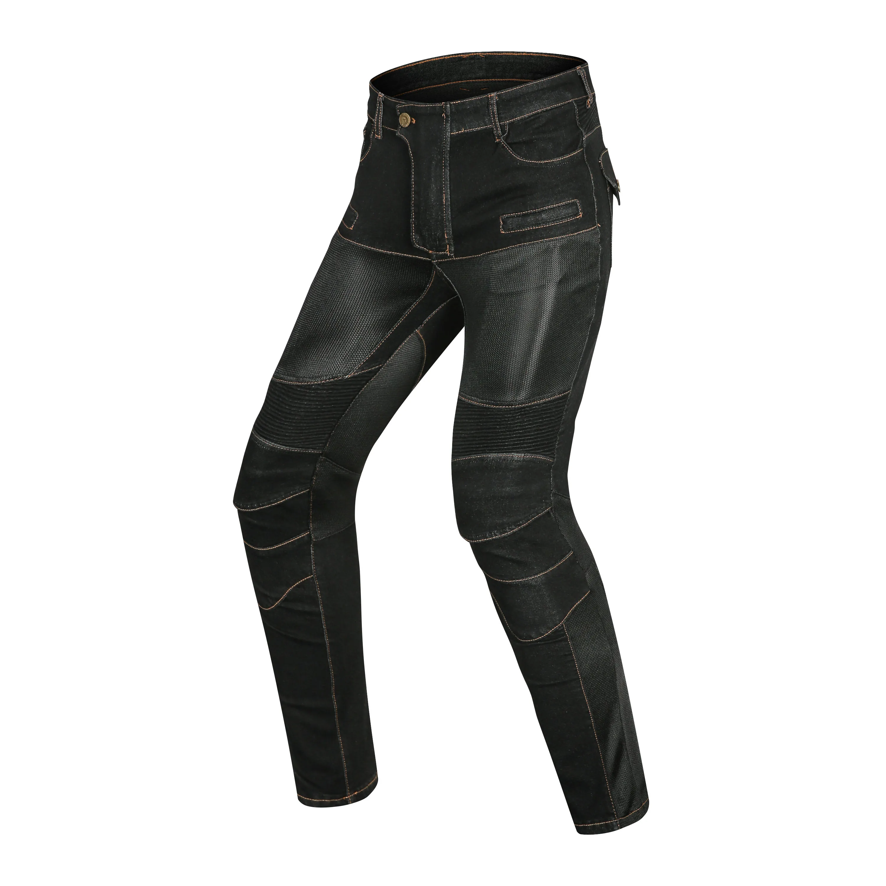 New style spring and summer breathable motorcycle riding pants rider anti-fall motorcycle jeans men and women protective gear