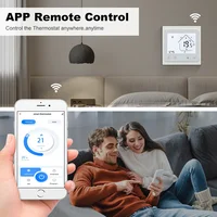 Manhot Tuya Thermostat WIFI Smart Life Temperature Controller Electric Heating Gas Boiler Support Yandex Alice Alexa Google Home - Image 4