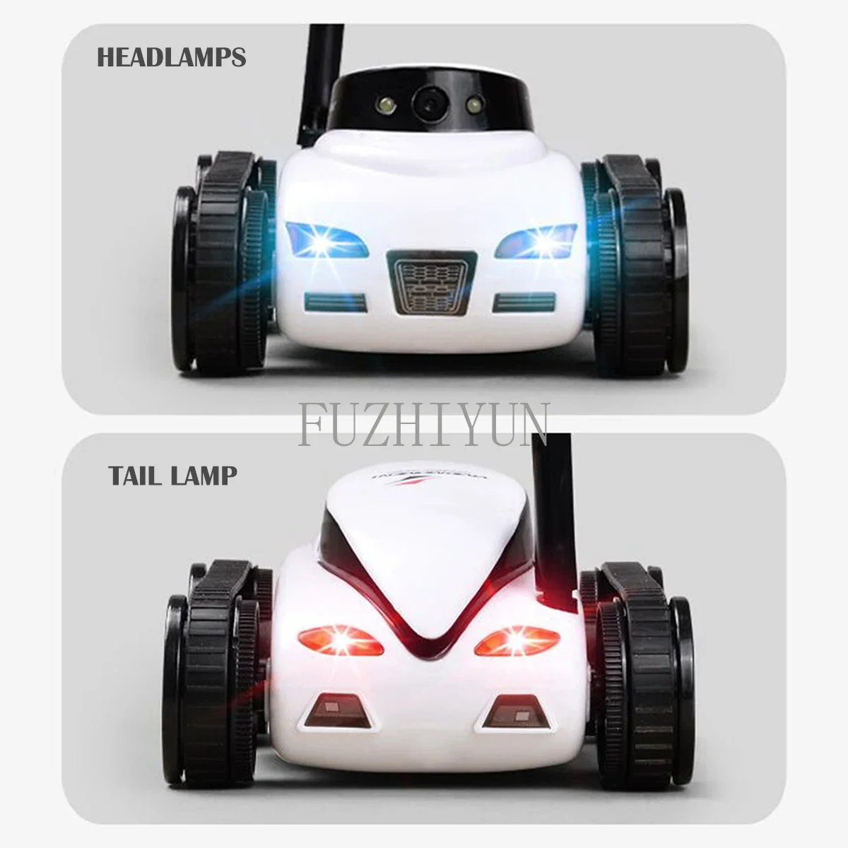 Remote Control Tank Car, App Controlled Wireless Spy Tank Transmission HD Camera Vision Toys Explore Move Motion Gifts