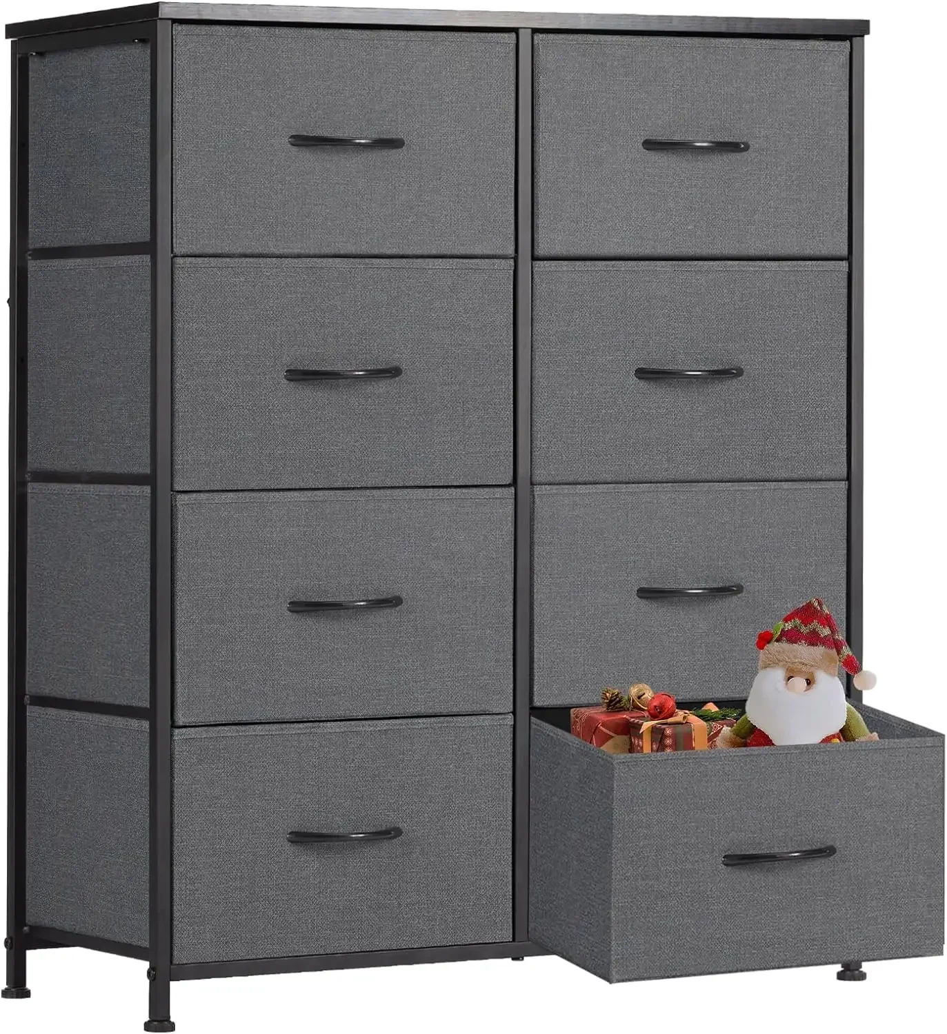 Grey-8 Drawers