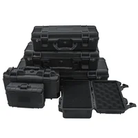 Durable Waterproof Mold-Proof & Shockproof Hard Carry Case Ideal for Cameras & Outdoor Gear Protective Travel Tool Box with Foam