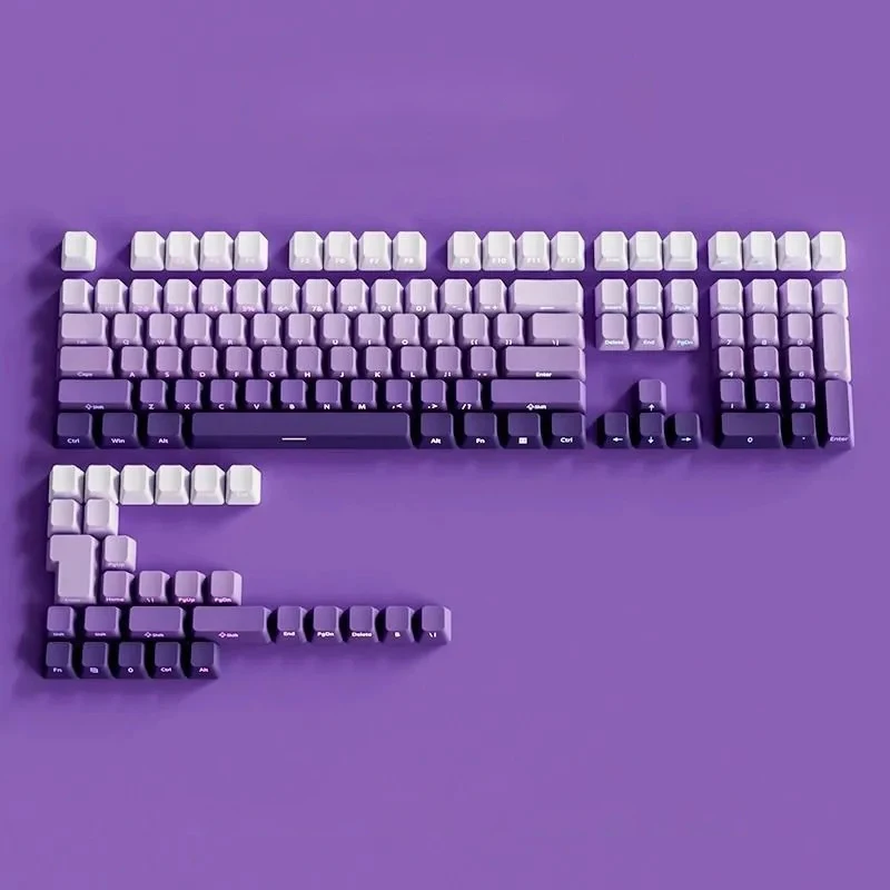 Vibrant Gradient PBT Keycaps