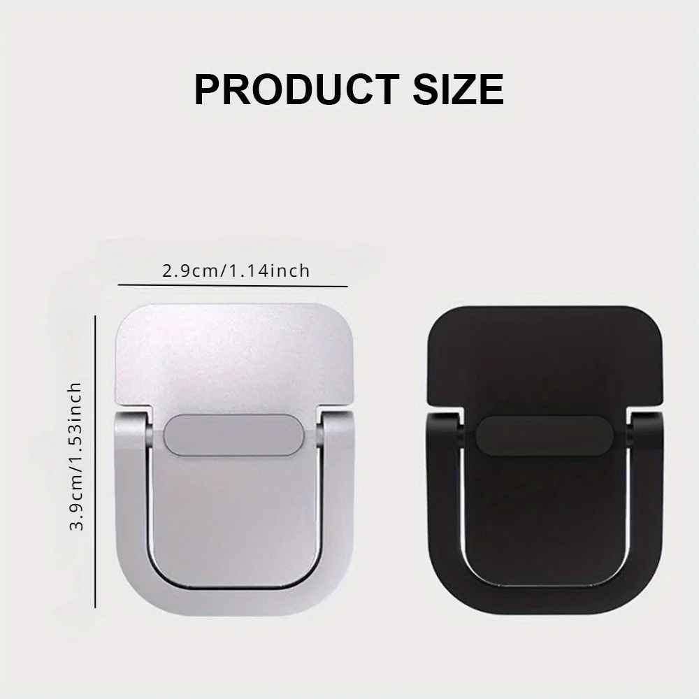 2Pcs Foldable Laptop Stand Home Invisible Non-slip Notebook Bracket Universal Plastic Support for HP Dell Lenovo