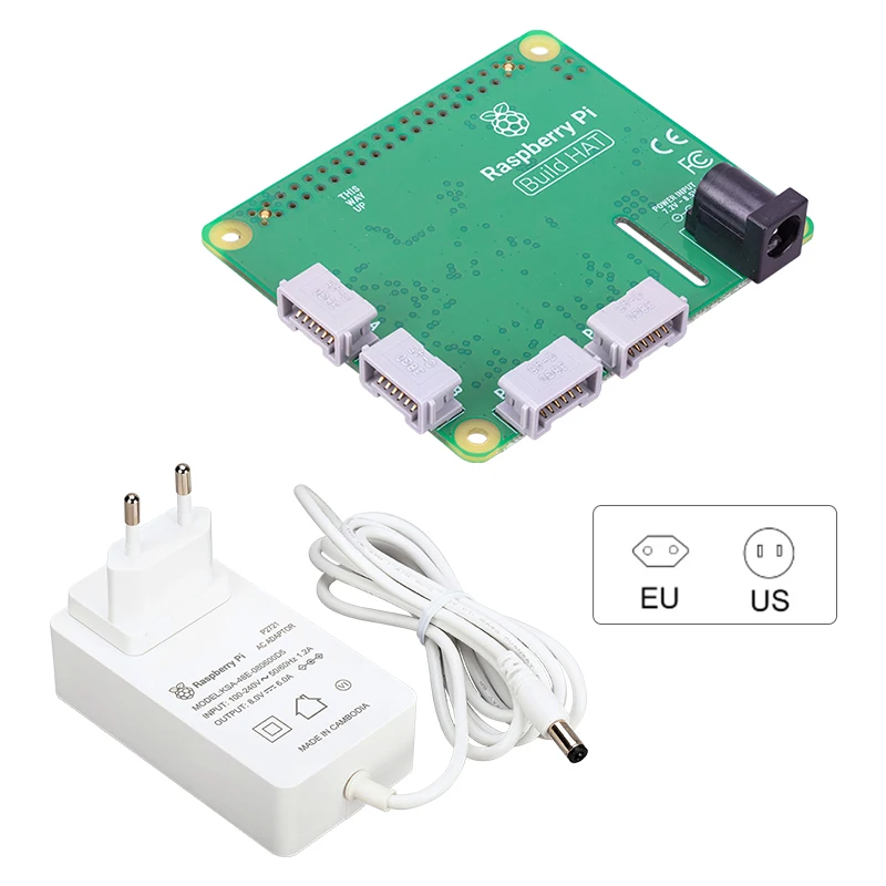 

Конструкция Raspberry Pi + 48 Вт, 8 В, 6 А, питание, соединение Raspberry Pi