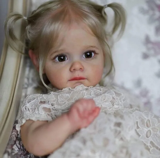 24-Inch Washable Silicone Newborn Doll 8
