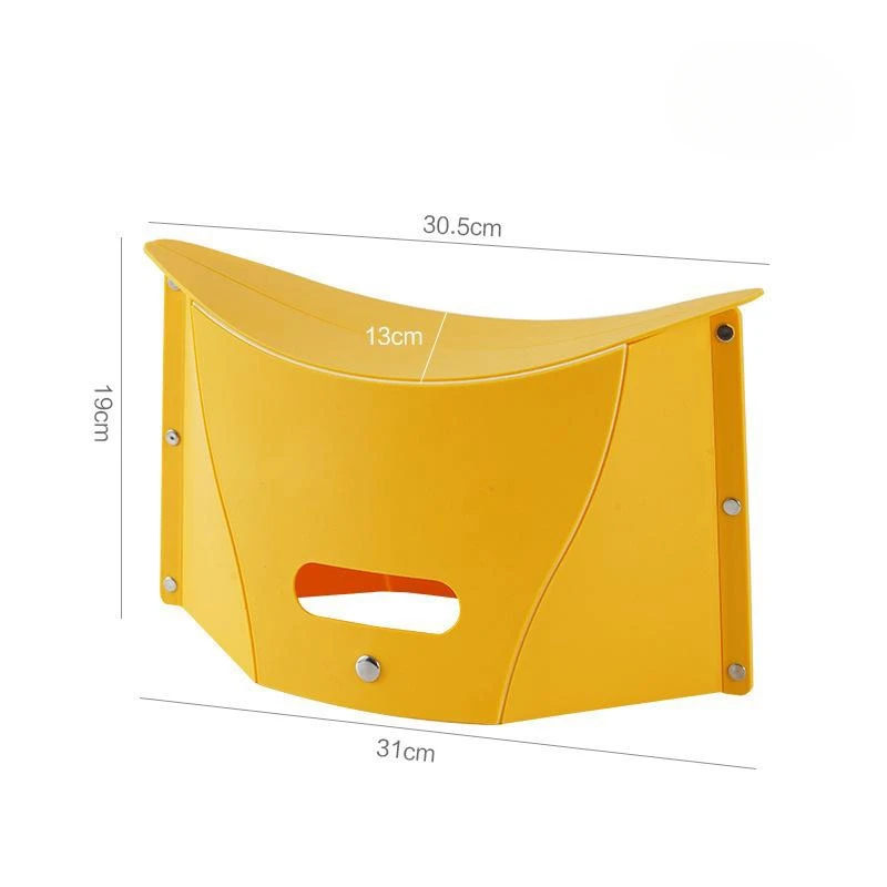Banquinho dobrável portátil para acampamento ao ar livre e pesca, cesta portátil multifuncional, fezes de cartão